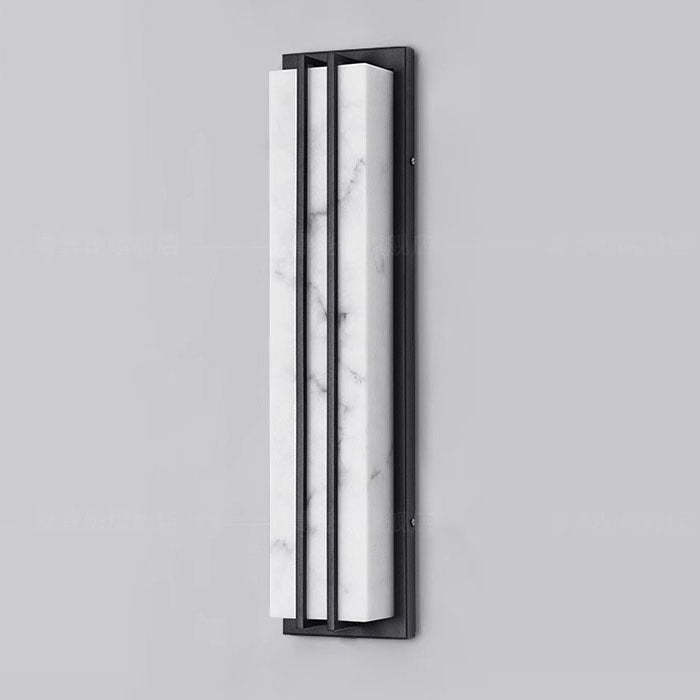 Minimalist Long Stainless Steel Wall Sconce