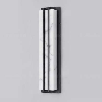Minimalist Long Stainless Steel Wall Sconce
