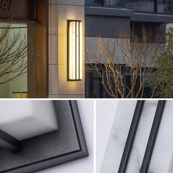 Minimalist Long Stainless Steel Wall Sconce
