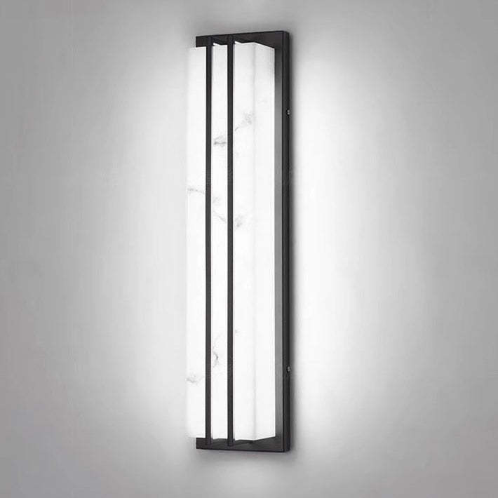 Minimalist Long Stainless Steel Wall Sconce