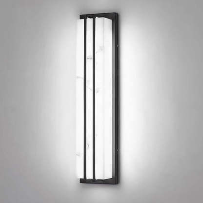 Minimalist Long Stainless Steel Wall Sconce