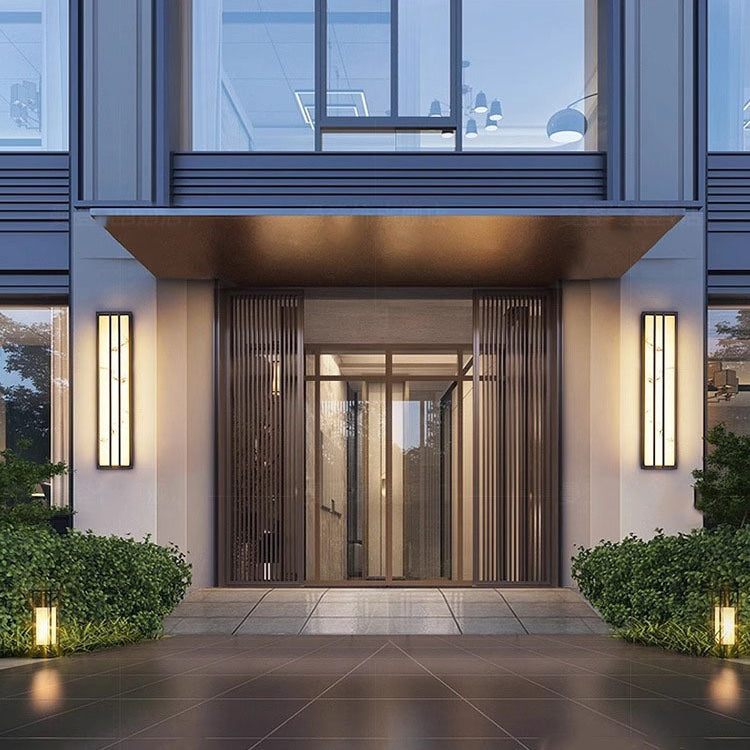 Minimalist Long Stainless Steel Wall Sconce