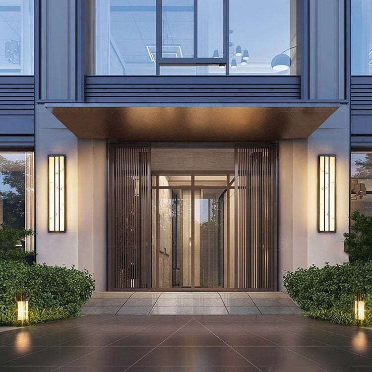 Minimalist Long Stainless Steel Wall Sconce