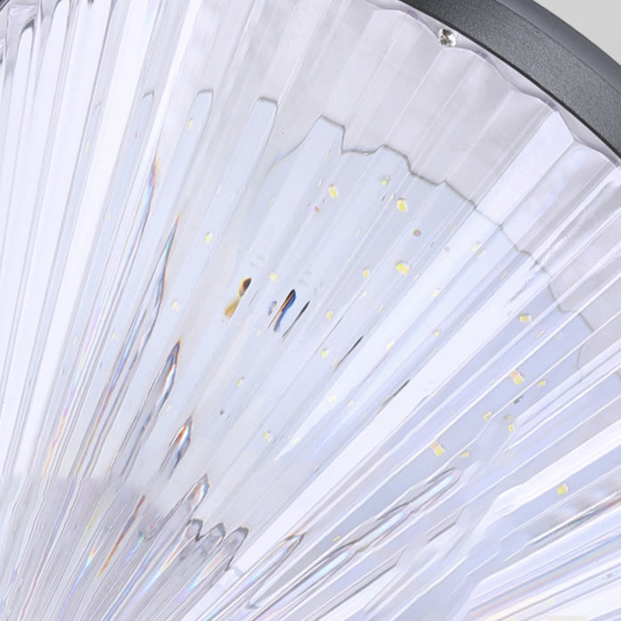 Minimalist Solar Aluminum Wall Sconce