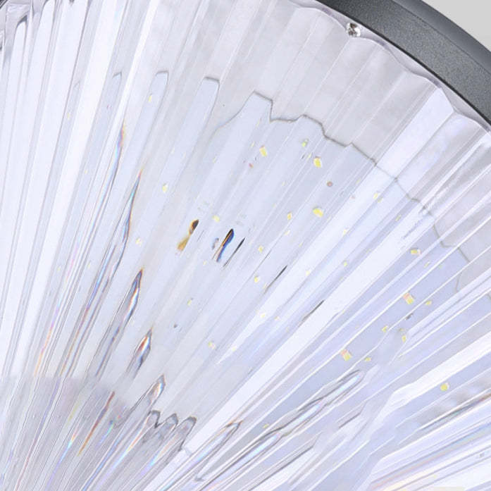 Minimalist Solar Aluminum Wall Sconce