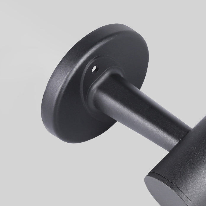 Minimalist Solar Aluminum Wall Sconce