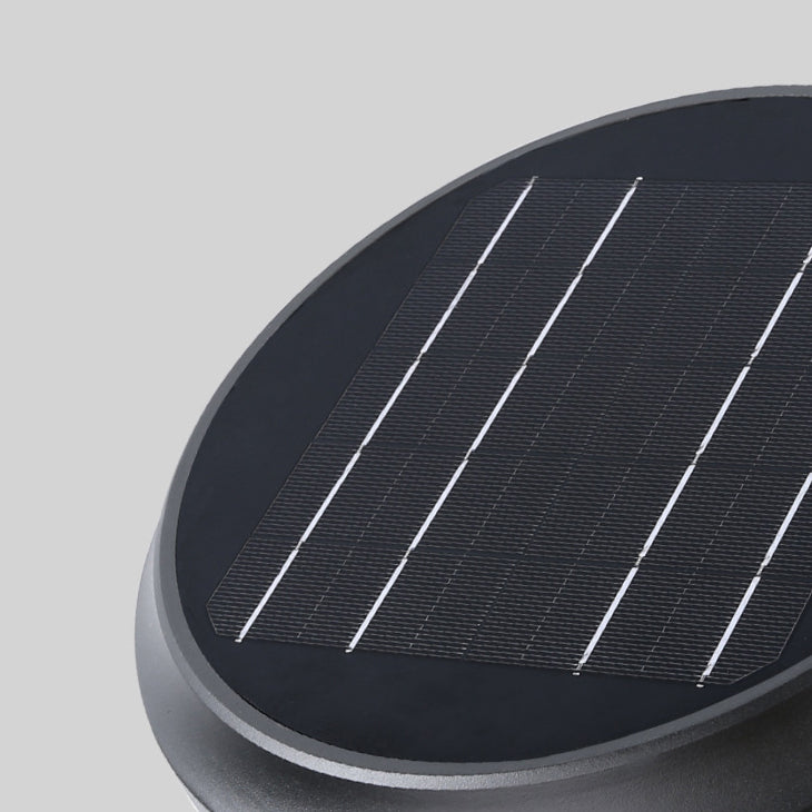 Minimalist Solar Aluminum Wall Sconce