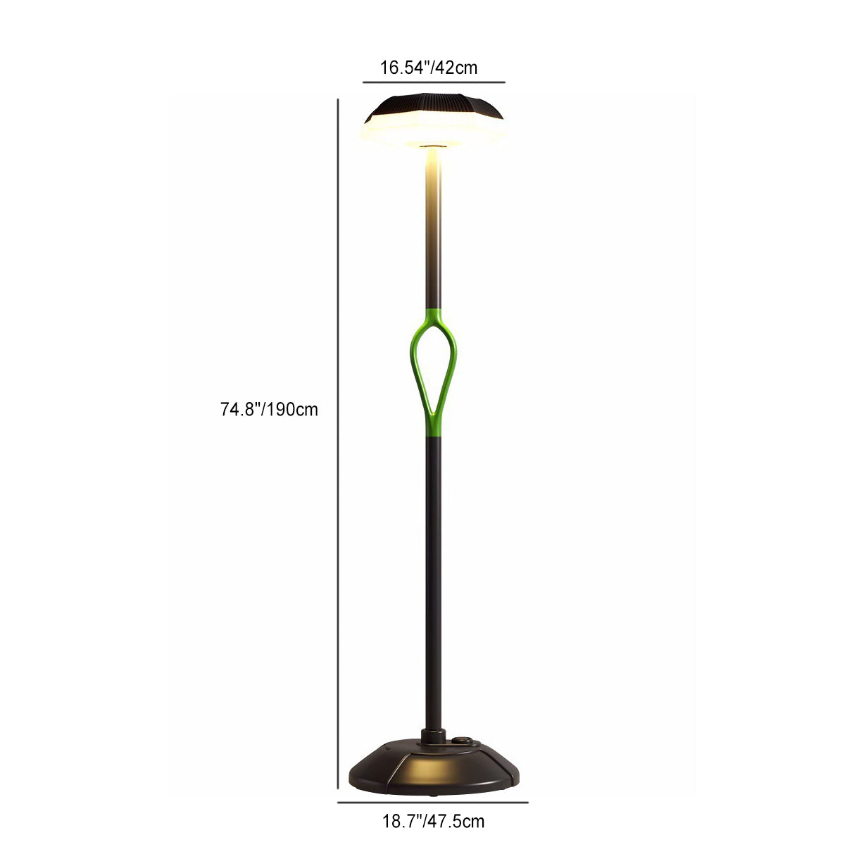 Solar LED Outdoor Floor Lamp