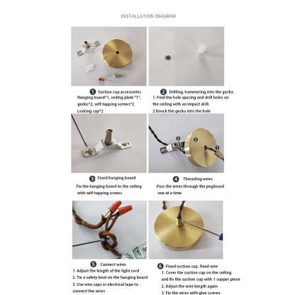 Japanese Wood Ceramic Round Pendant Light