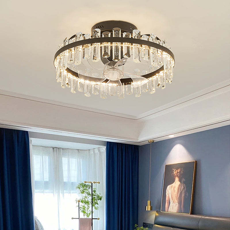 Modern Fan Blade Mount Ceiling Fan Light