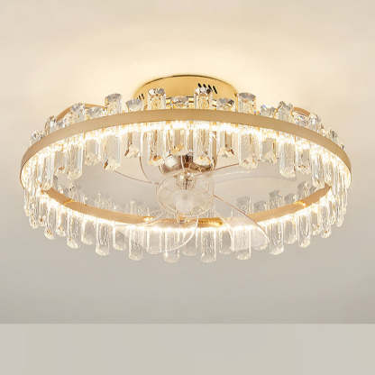 Modern Fan Blade Mount Ceiling Fan Light