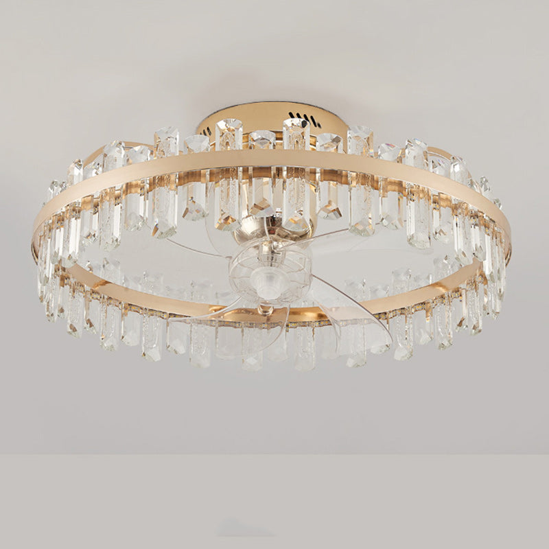 Modern Fan Blade Mount Ceiling Fan Light