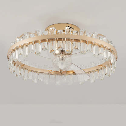 Modern Fan Blade Mount Ceiling Fan Light