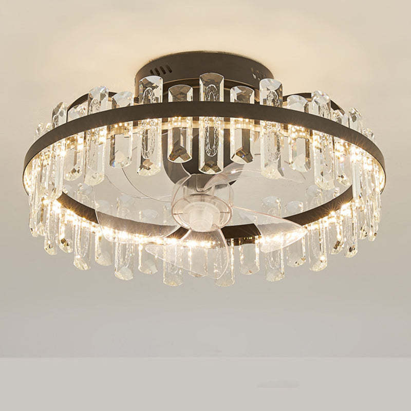 Modern Fan Blade Mount Ceiling Fan Light