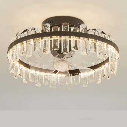 Modern Fan Blade Mount Ceiling Fan Light