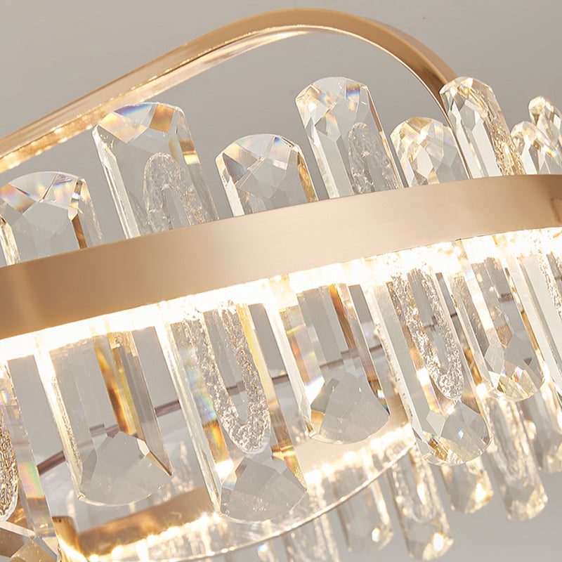 Modern Fan Blade Mount Ceiling Fan Light