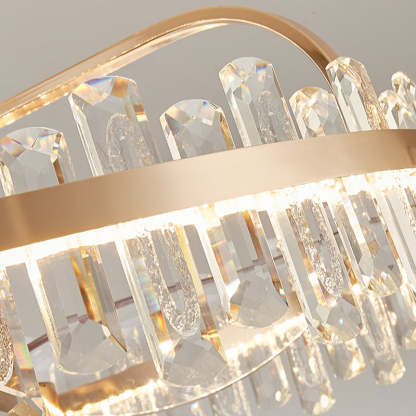 Modern Fan Blade Mount Ceiling Fan Light