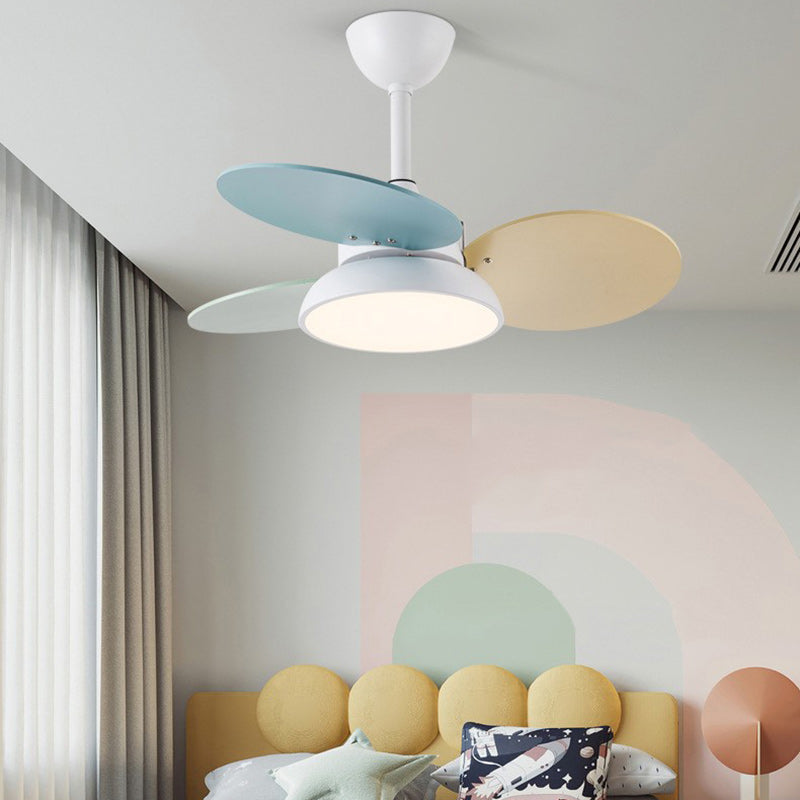 Scandinavian Blade Ceiling Fan Light
