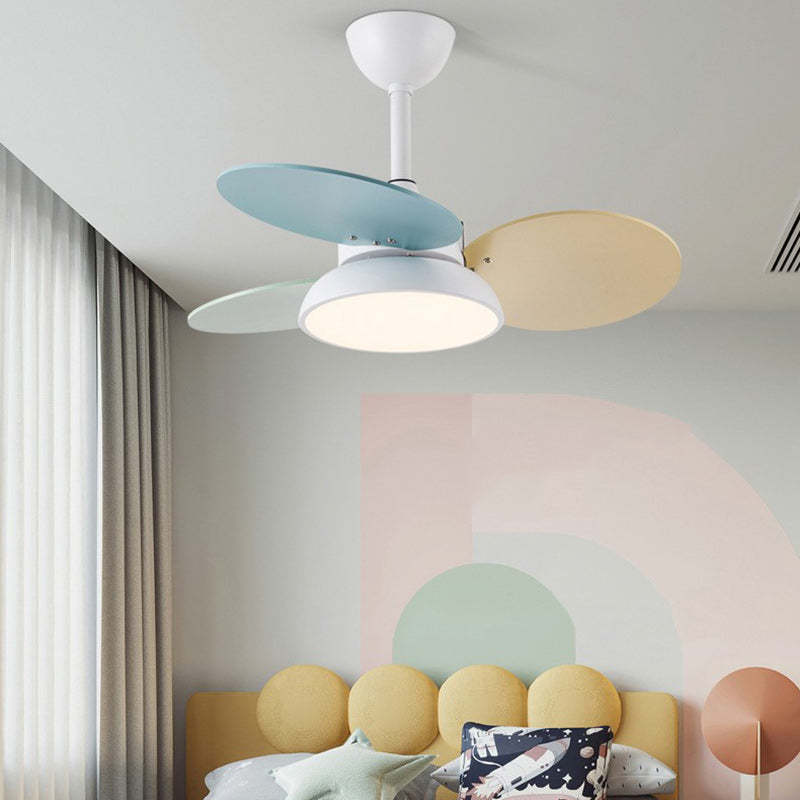Scandinavian Blade Ceiling Fan Light