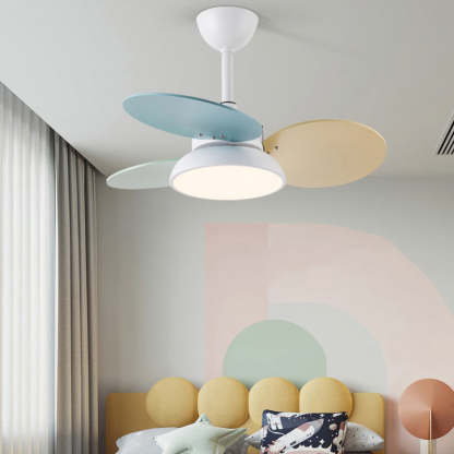 Scandinavian Blade Ceiling Fan Light