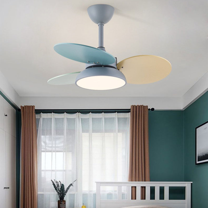 Scandinavian Blade Ceiling Fan Light