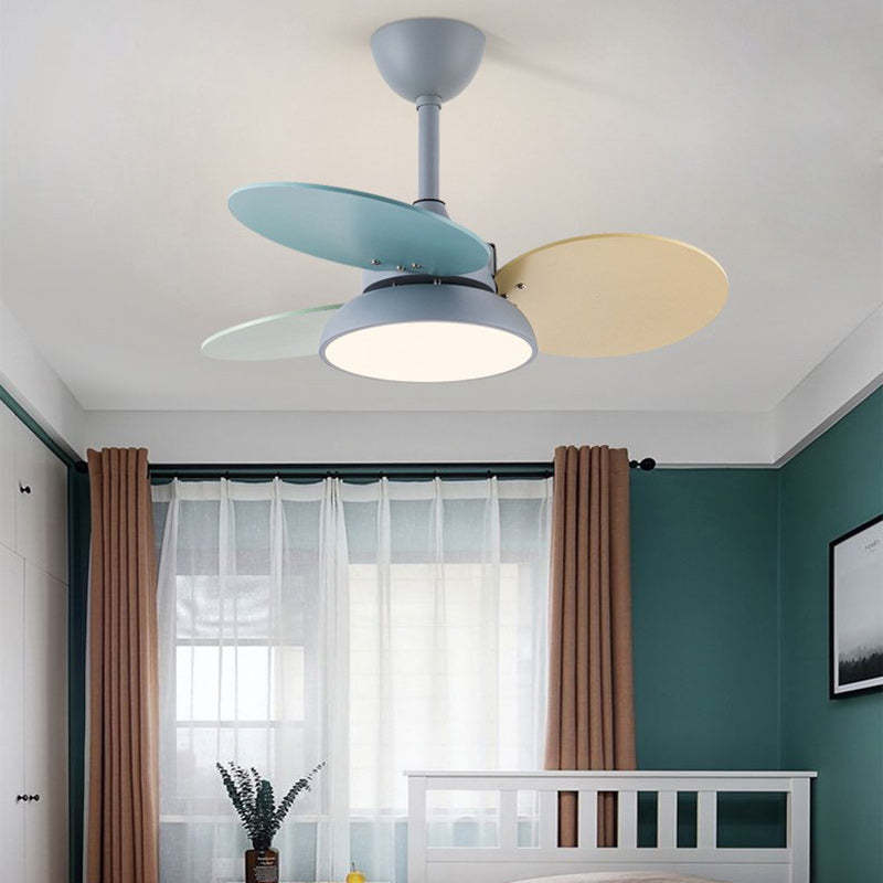 Scandinavian Blade Ceiling Fan Light