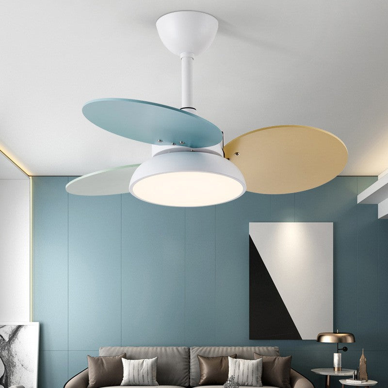 Scandinavian Blade Ceiling Fan Light