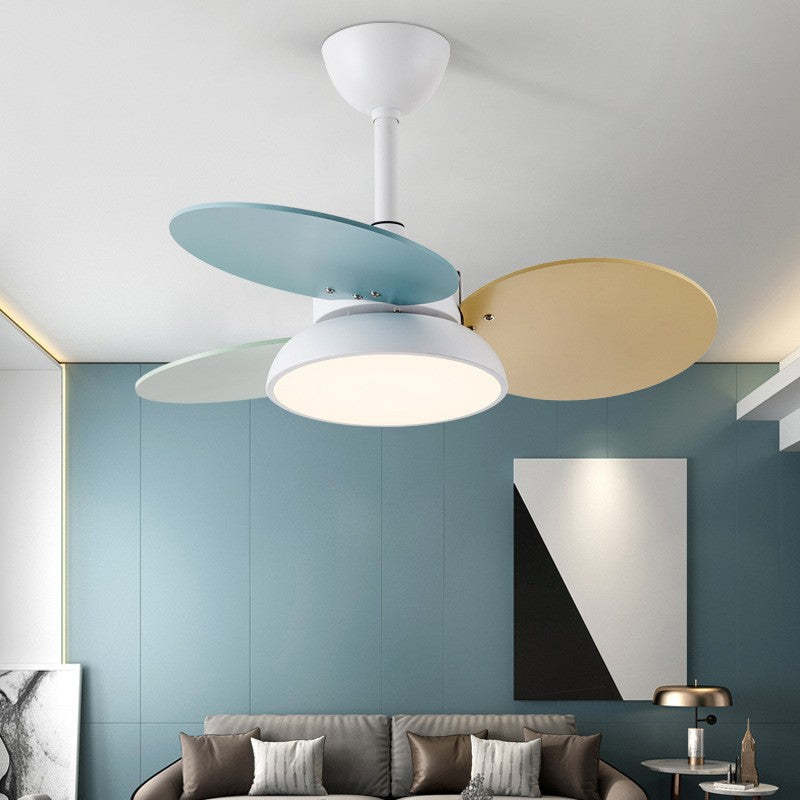 Scandinavian Blade Ceiling Fan Light