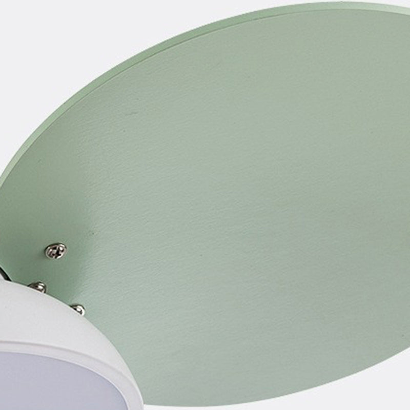 Scandinavian Blade Ceiling Fan Light