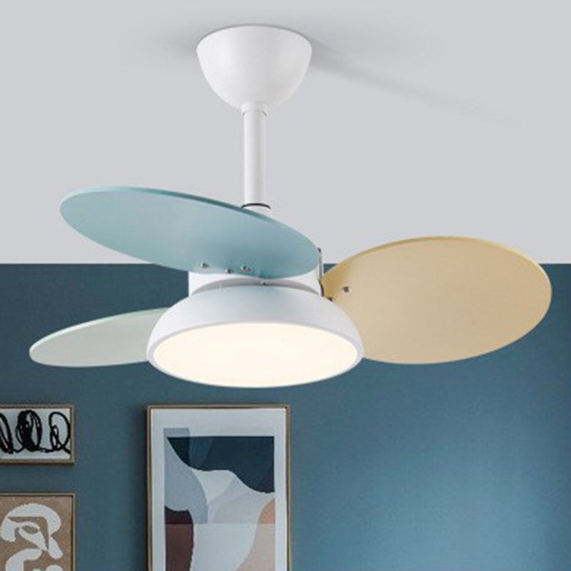 Scandinavian Blade Ceiling Fan Light