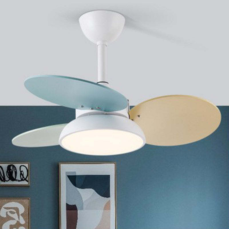 Scandinavian Blade Ceiling Fan Light