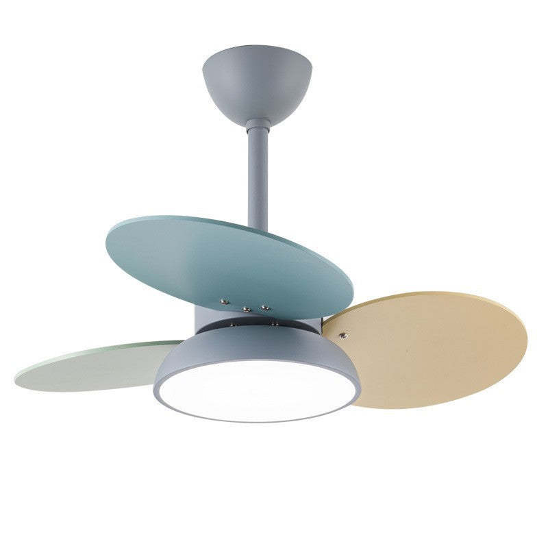 Scandinavian Blade Ceiling Fan Light