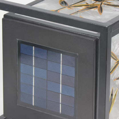 Chinese Crackle Enamel Galvanized Post Light