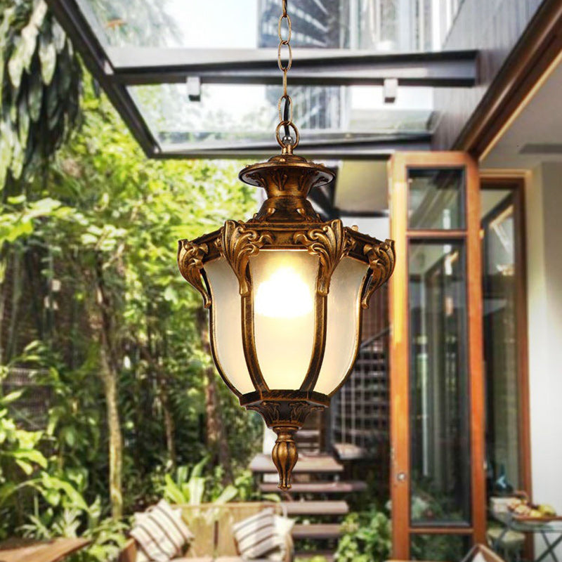 Vintage Aluminum Polygon Waterproof Outdoor