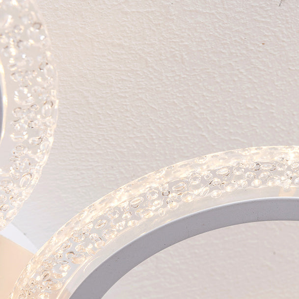Contemporary Flower Mount Ceiling Fan