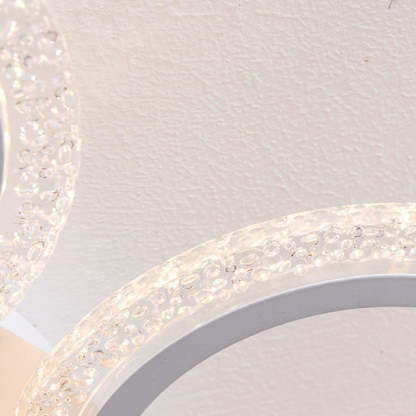 Contemporary Flower Mount Ceiling Fan