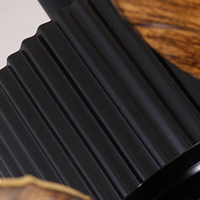 Traditional Retro Leaf Texture Hexagonal