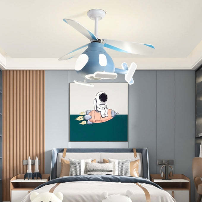 Contemporary Helicopter Ceiling Fan Light