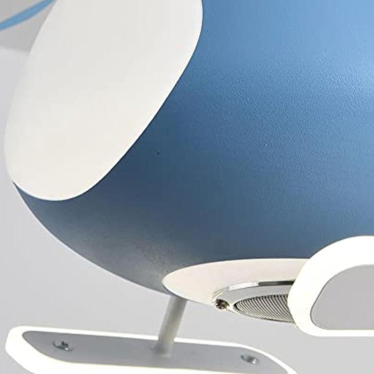 Contemporary Helicopter Ceiling Fan Light