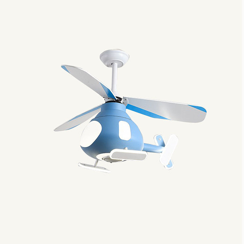 Contemporary Helicopter Ceiling Fan Light