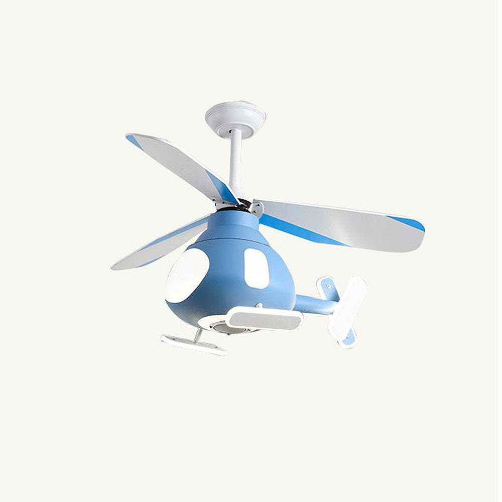 Contemporary Helicopter Ceiling Fan Light