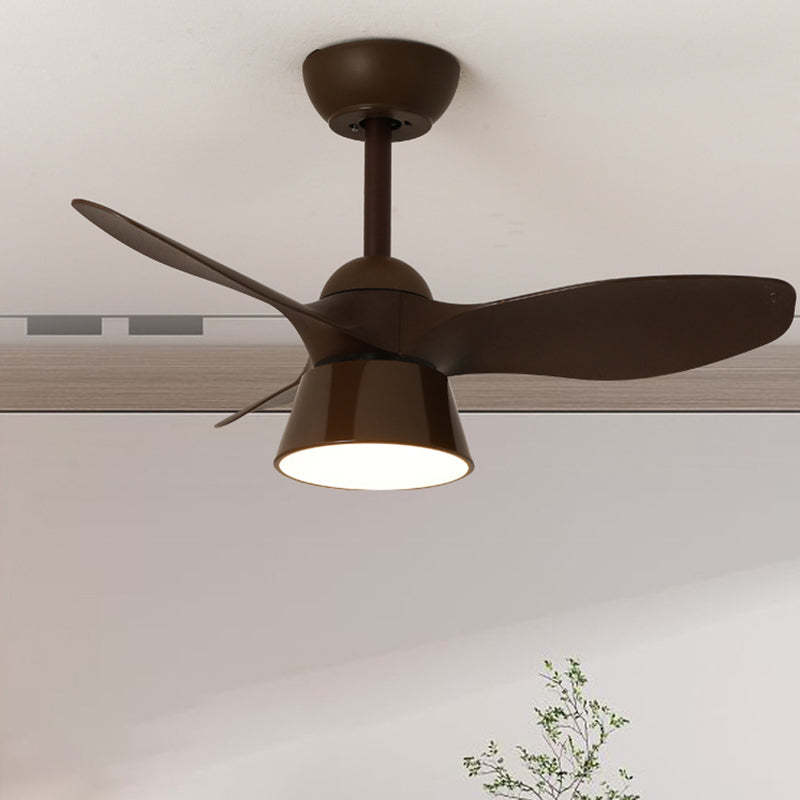 Minimalist Round Acrylic Fan LED Fan Light