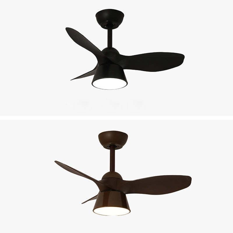 Minimalist Round Acrylic Fan LED Fan Light