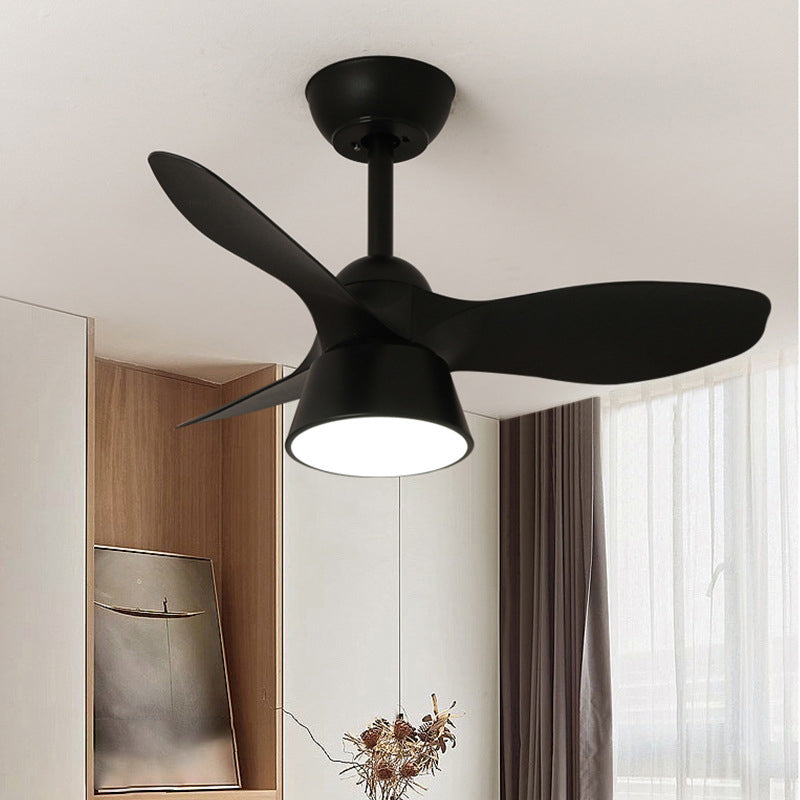 Minimalist Round Acrylic Fan LED Fan Light