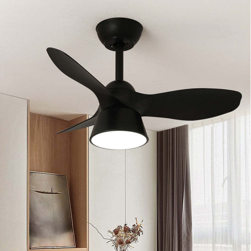 Minimalist Round Acrylic Fan LED Fan Light