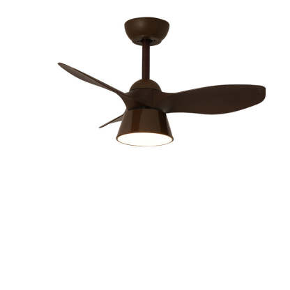 Minimalist Round Acrylic Fan LED Fan Light