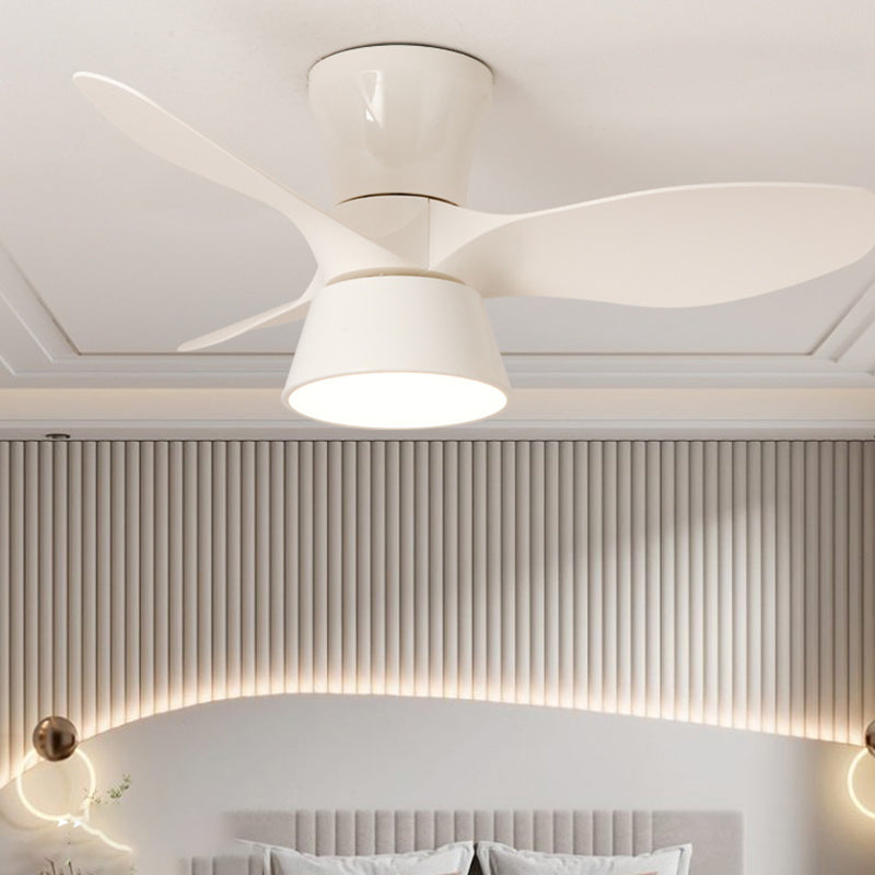 Minimalist Shade Fan Mount Ceiling Fan Light