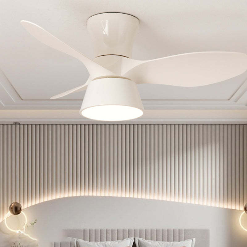 Minimalist Shade Fan Mount Ceiling Fan Light