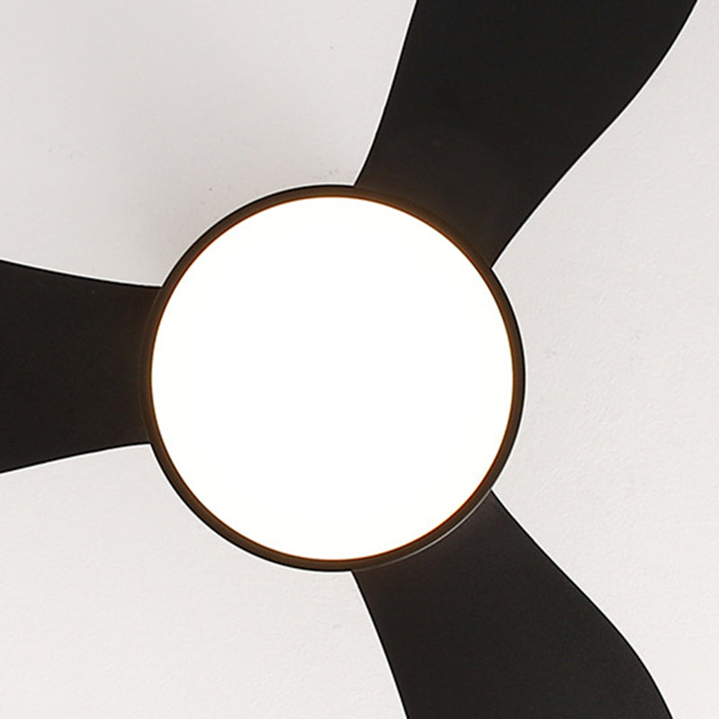 Minimalist Shade Fan Mount Ceiling Fan Light