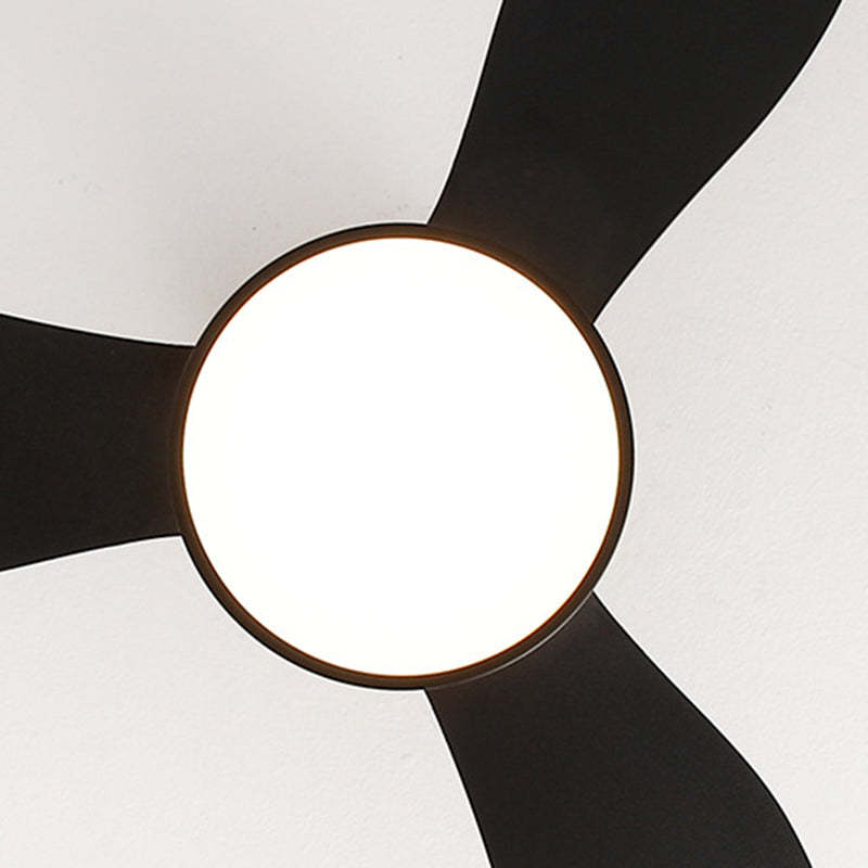 Minimalist Shade Fan Mount Ceiling Fan Light